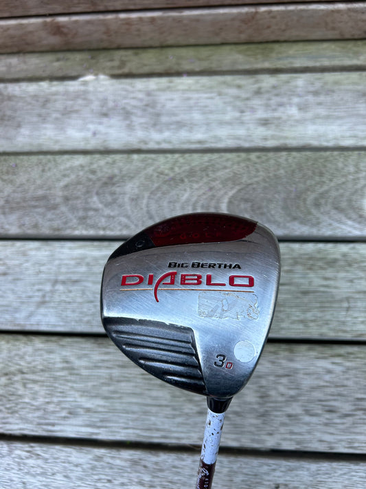 Callaway Big Bertha Diablo draw 3 wood