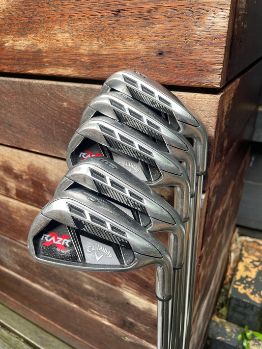 Callaway RAZR Ng irons 5-PW (No 8 iron)