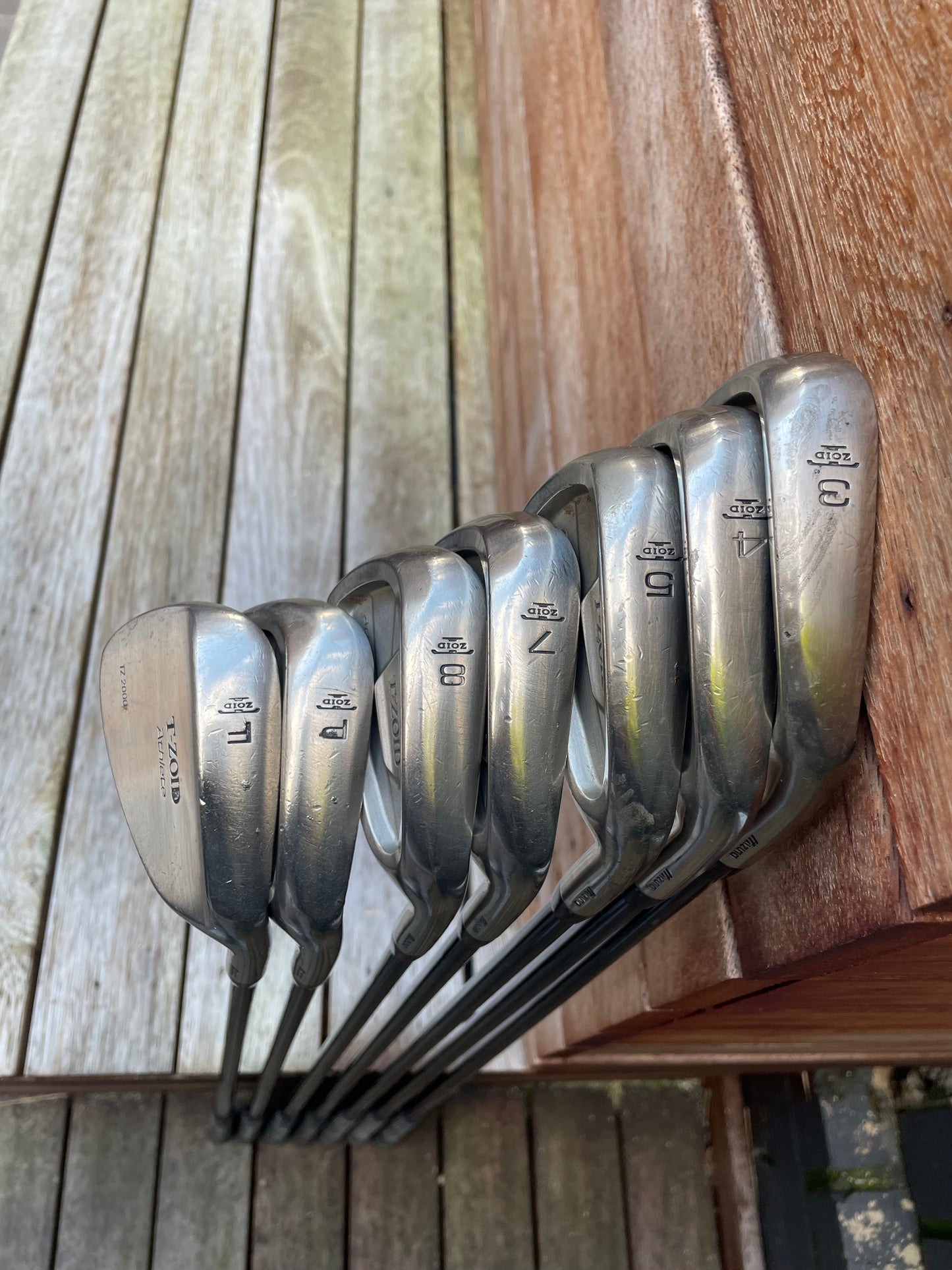 Mizuno T Zoid Athlete Irons 3-GW (No 6 Iron)